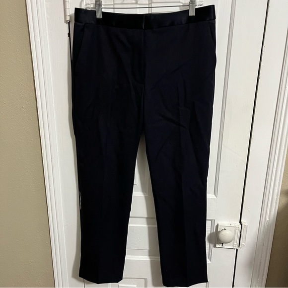3.1 Phillip Lim Wool Trousers Pants Navy Blue Size 8 G2 - Picture 1 of 9